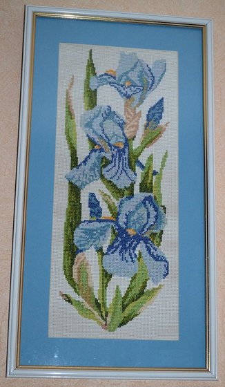 Работа «Ирисы»