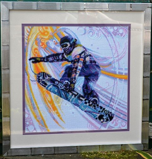 Работа «Сноубордист»