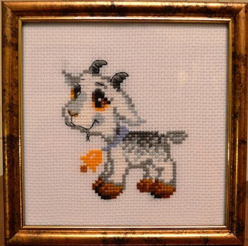 Работа «Серенький козлик»