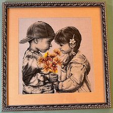 Работа «Букет для подружки»