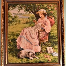 Работа «Яблоневый сад»