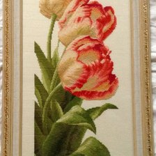 Работа «Тюльпаны»