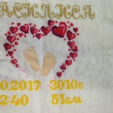 Работа «Метрика для дочки»