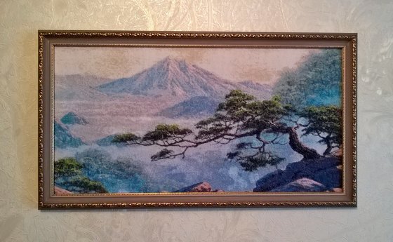 Работа «Горный пейзаж»