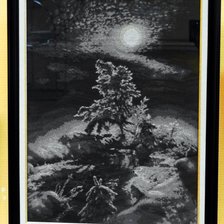 Работа «Зимняя ночь»