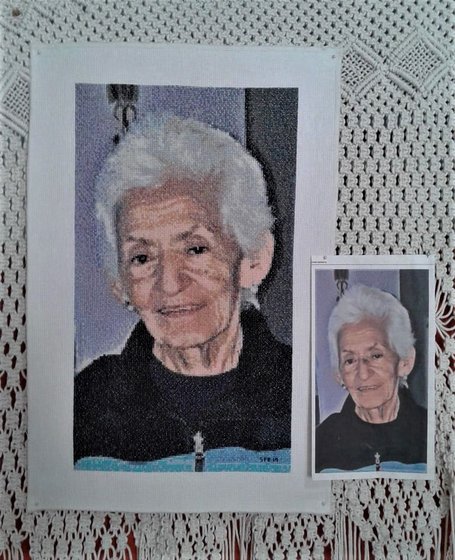 Работа «Retrato 5...»