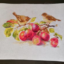 Работа «Пеночки и слива от Алисы»