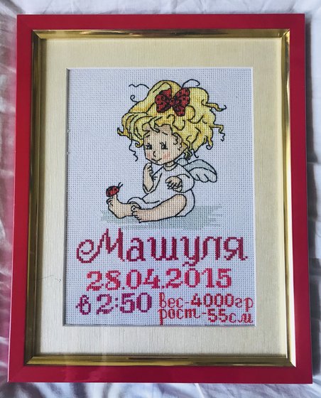 Работа «Angel and ladybird (Оформленная)»