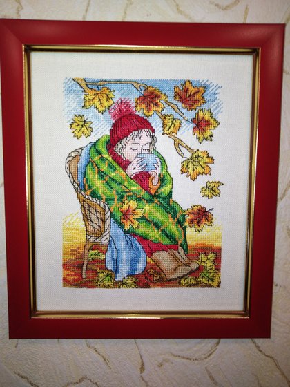 Работа «Осенний чай»