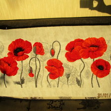 Работа «Алые Маки от Риолис»