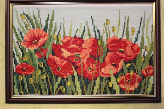 Работа «Маки»