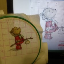 Работа «Милый мишка)»