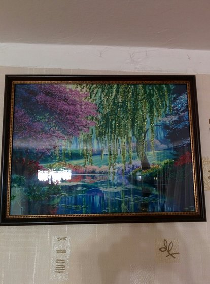 Работа «плакучая ива»