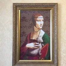 Работа «Девушка с горгостаеи»