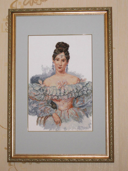 Работа «Портрет Н.Гончаровой»