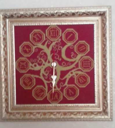 Работа «Часы настенные»