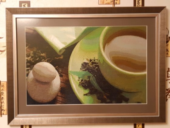 Работа «зеленый чай»