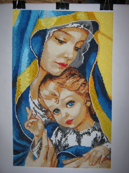 Работа «Мадонна с ребёнком.»