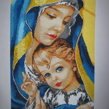 Работа «Мадонна с ребёнком.»