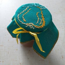 Работа «Декоративная мини-салфетка для украшения варенья.»