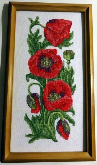 Работа «Маки»