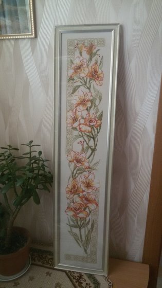 Работа «Альстромерии Риолис»