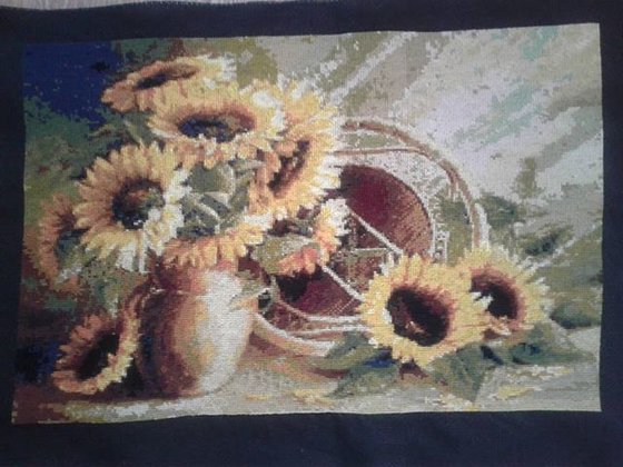 Работа «Подсолнухи»