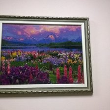 Работа «Горный пейзаж»