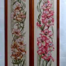 Работа «Альстромерии  и   Гладиолусы»