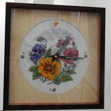 Работа «Цветочные часы»