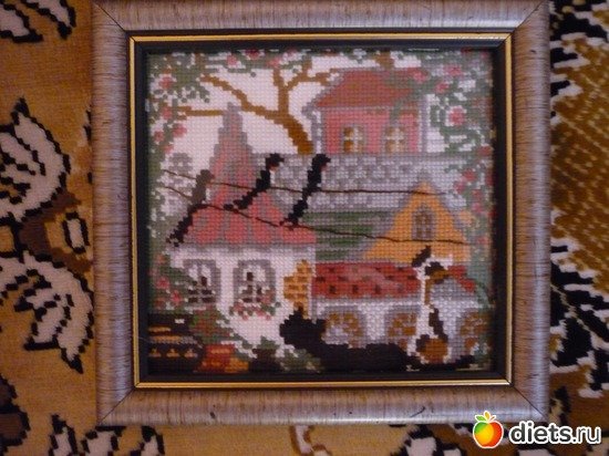 Работа «Коты в городе»