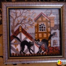 Работа «Коты в городе»