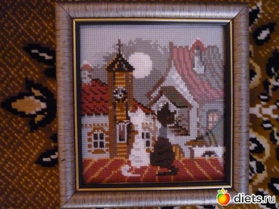 Работа «Коты в городе»