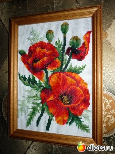 Работа «Маки»