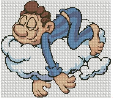 Работа «Соня - готовая вышивка, не схема!! если нужна схема, пишите»