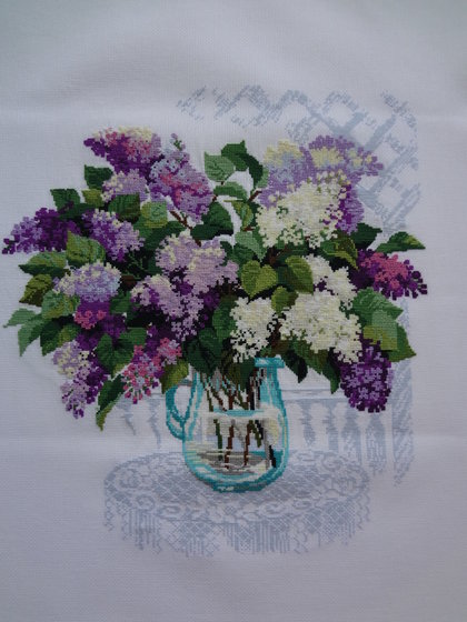 Работа «Сирень»