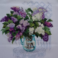 Работа «Сирень»