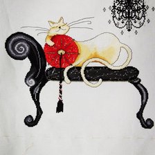 Работа «Chandelier cat (design works)»