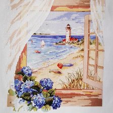 Работа «Aview from the window (Janlynn)»