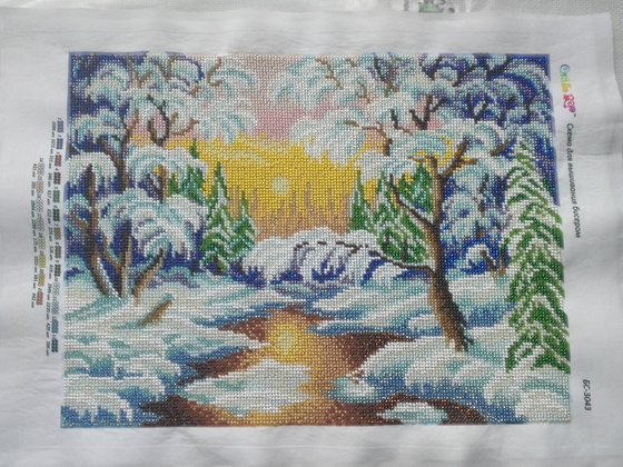 Работа «Зима»