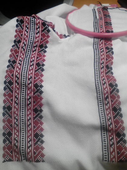 Работа «Вышиванка»