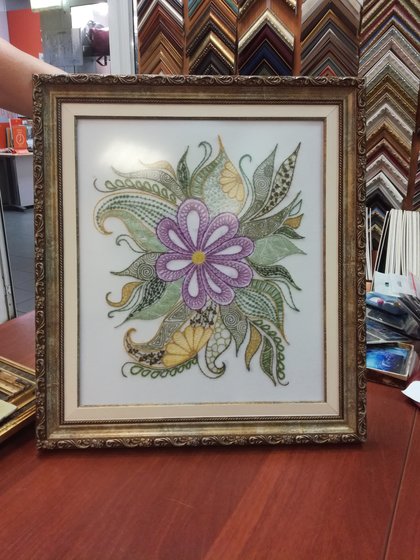 Работа «Цветок»