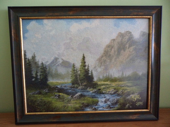 Работа «Горный ручей»
