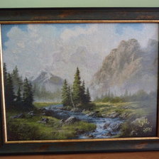 Работа «Горный ручей»