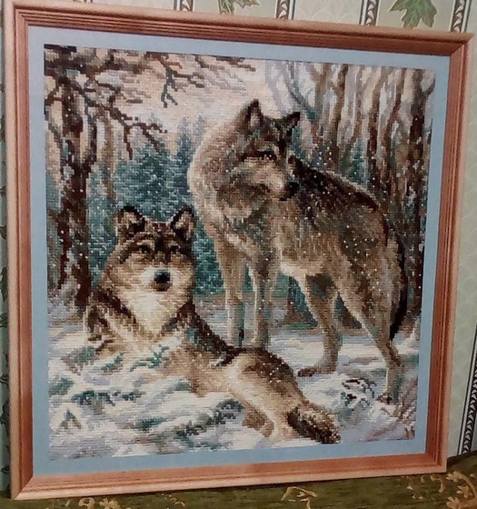 Работа «Волки»