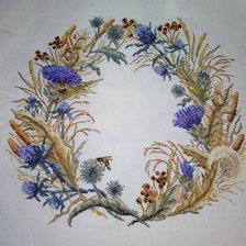 Работа «Осенний венок»