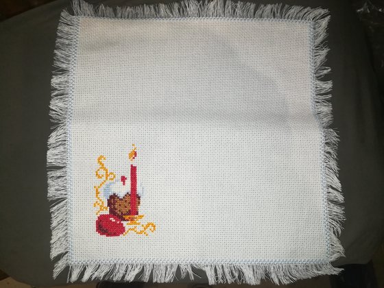 Работа «Пасхальная салфетка»