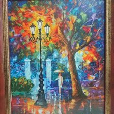 Работа «аура дождя»