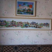 Работа «"Парад шаров " и "зелененькая деревенька"»