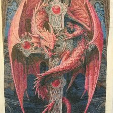 Работа «Дракон на кресте»